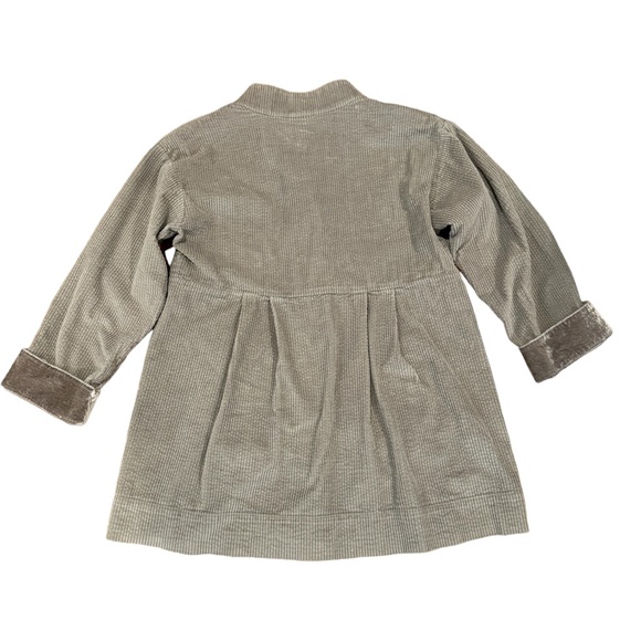 J JILL Corduroy Jacket with Velvet Trim - Picture 10 of 10